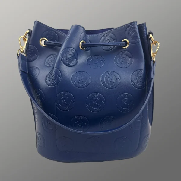 Blue RATW Bucket Bag Back