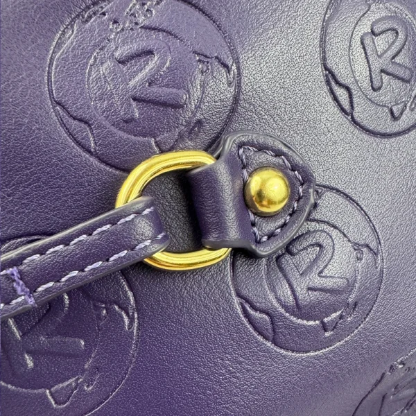 Purple RATW Tote Bag Detail