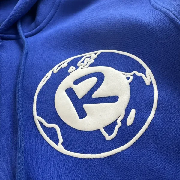 Blue RATW Zippered Jacket Logo