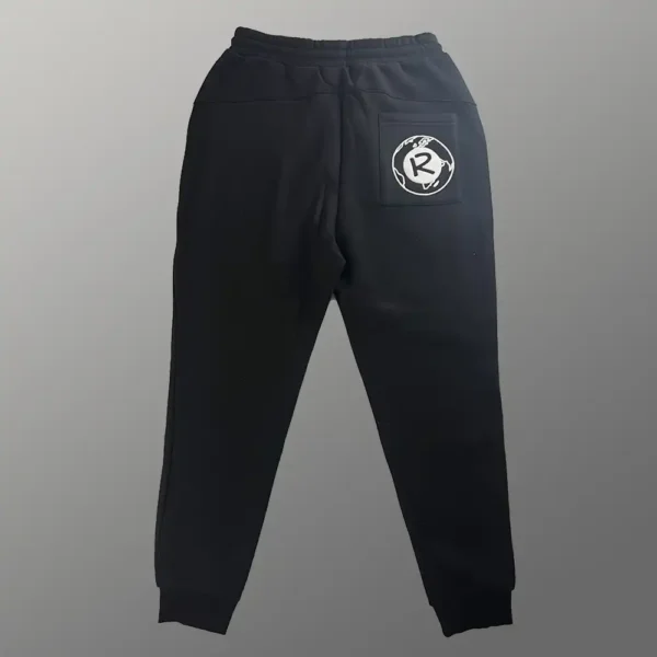 Black RATW Jogging Pants Back